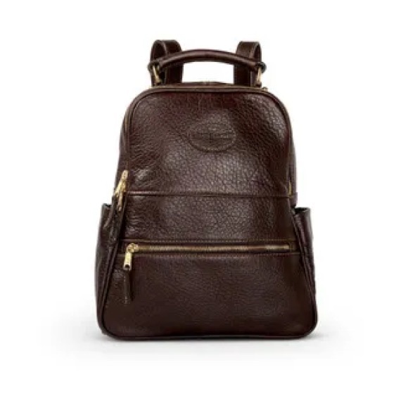 king ranch leather backpack